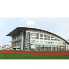 Конструктивный и архитектурный дизайн с полной спецификацией баскетбольная площадка на открытом воздухе Стадиум здание Стальное спортивное здание